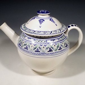 Teapot straight spout