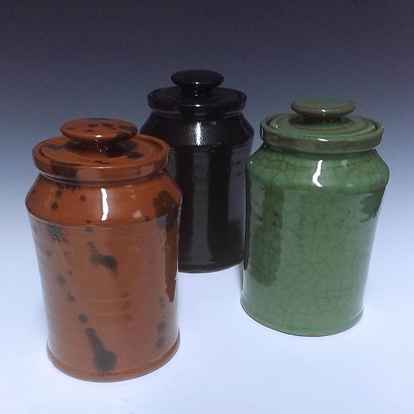 Canisters, Redware