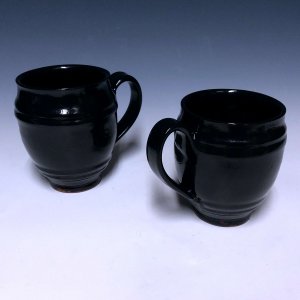 Barrel Mugs, black