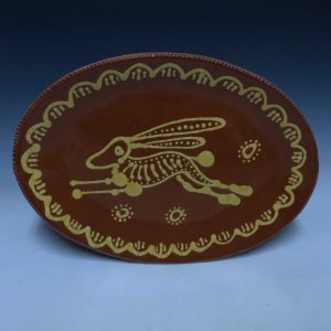 Oval Plate, March Hare