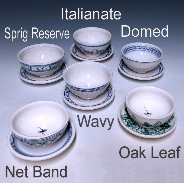 Cup and Saucer, Bianco (no handle)