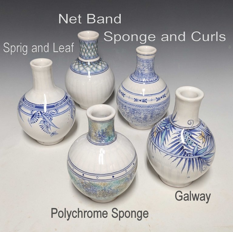 Bottle Vases, bianco
