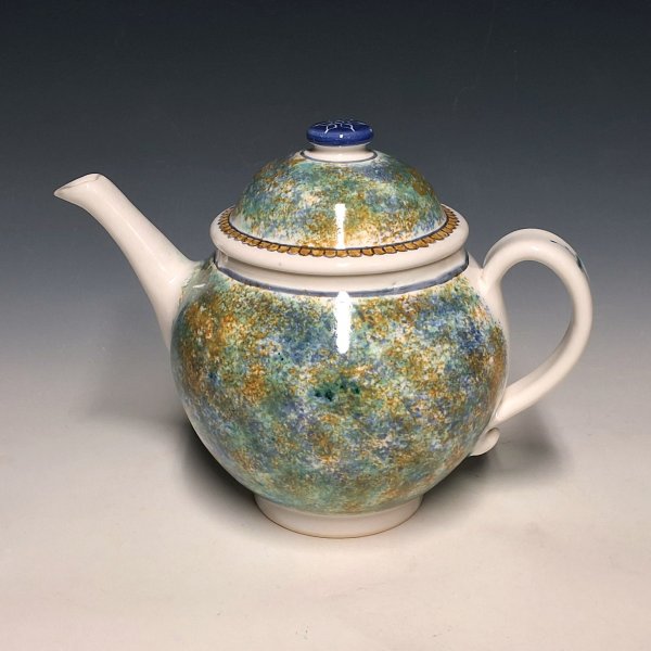 Tea Pot, Sponged