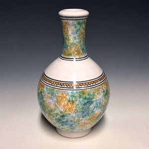 Vase, Sponged, Medium