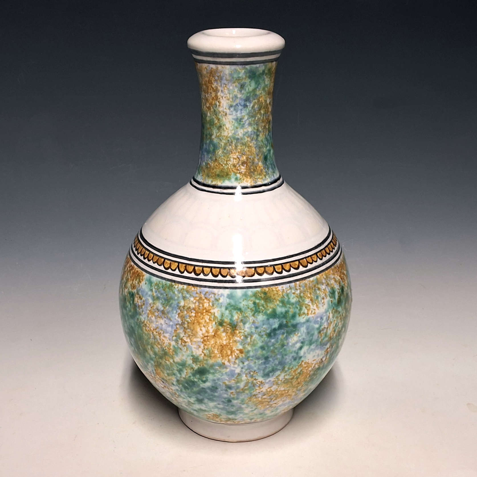 Vase, Sponged, Medium