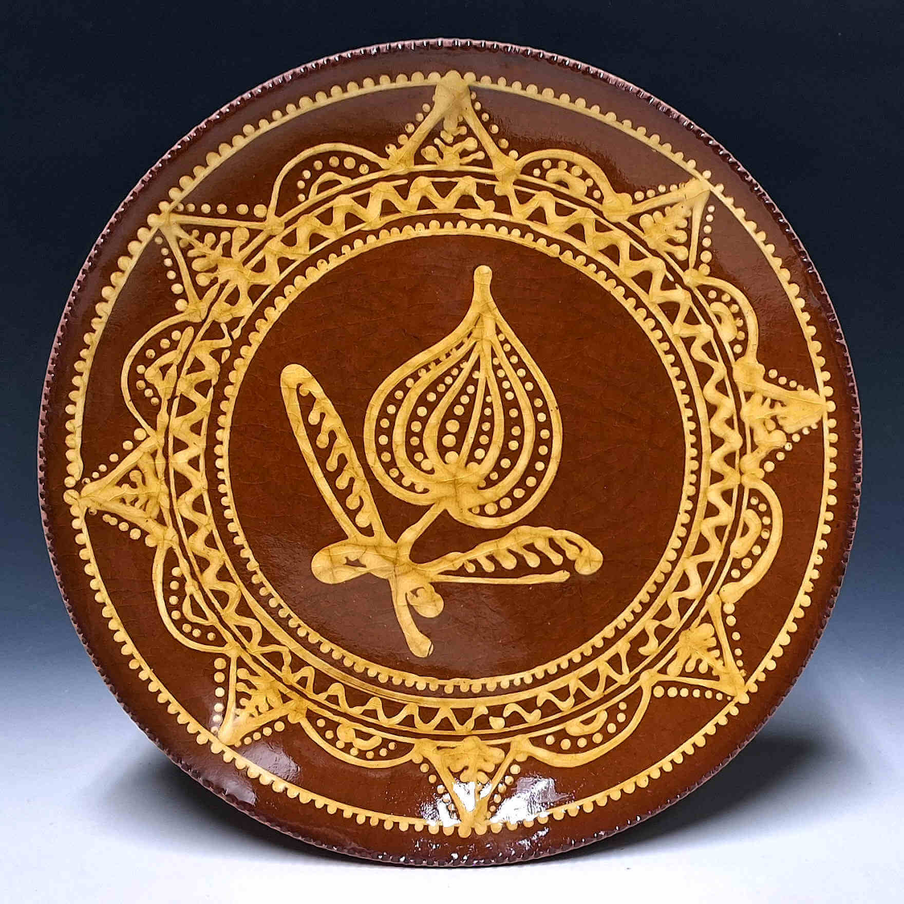 Round Plate, Blossom