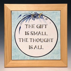 Framed Tile, 6x6, Gift is All