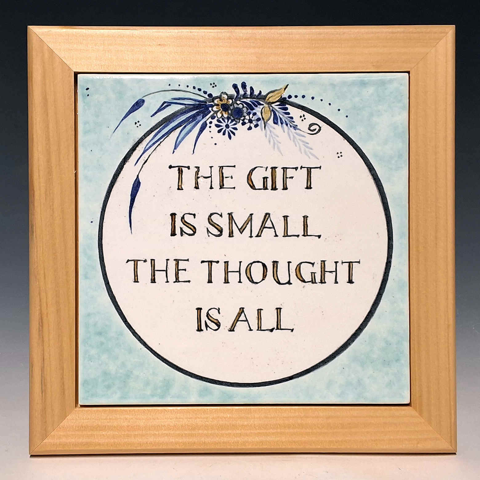 Framed Tile, 6x6, Gift is All
