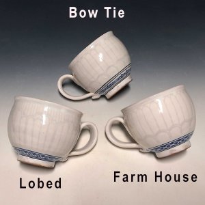 Round Mugs, Cobalt, Bottom