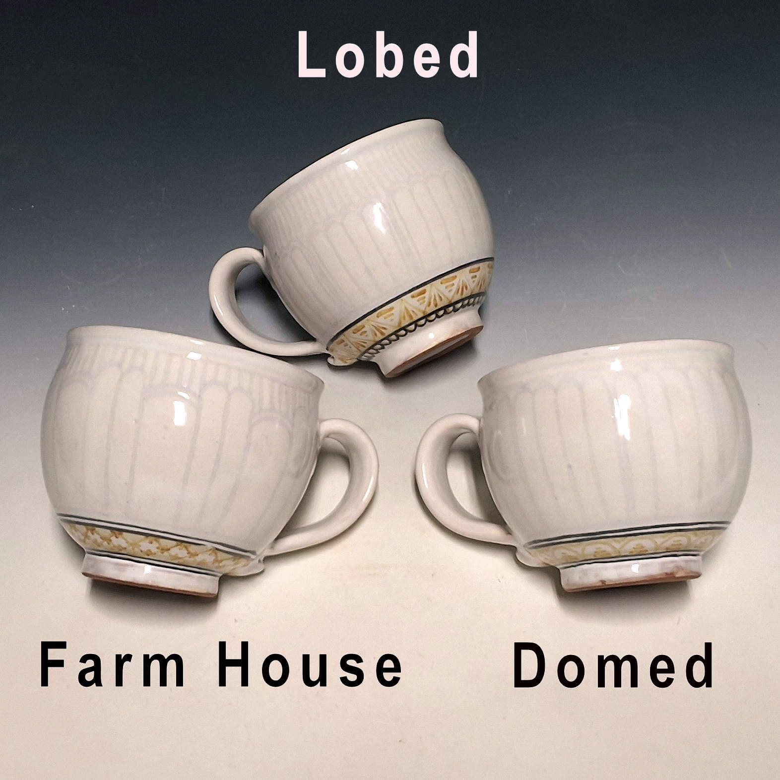 Round Mugs, Rutile, Bottom