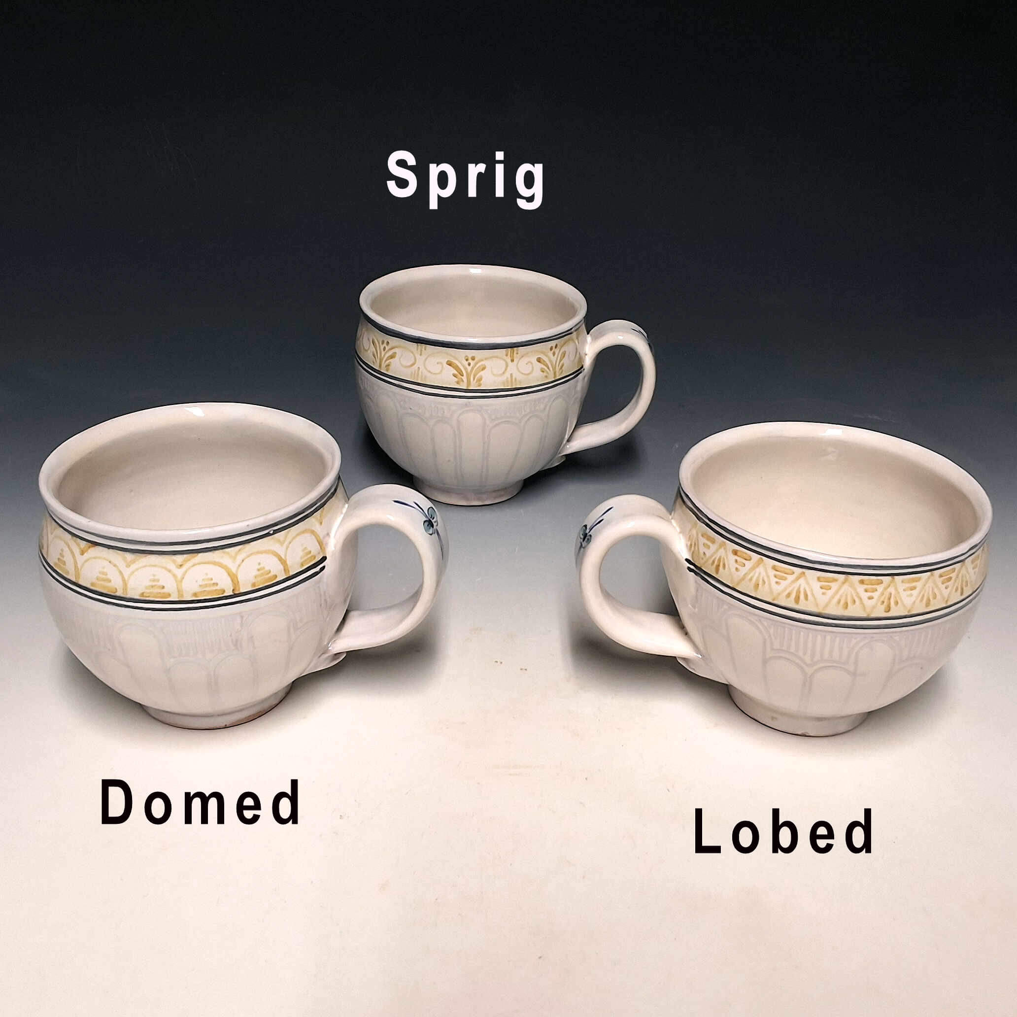 Round Mugs, Rutile, Top