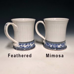 Tankards, Cobalt Manganese Bottom