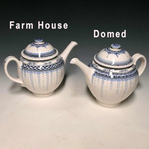 Teapots, Manganese and Cobalt